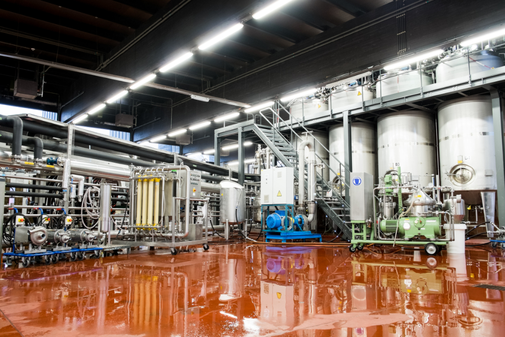 Bioprocessing piloothal en apparatuur in de Bio Base Europe Pilot Plant