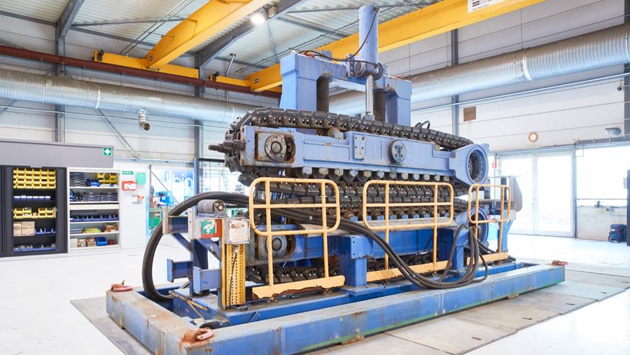 Doedijns révise un tendeur hydraulique
