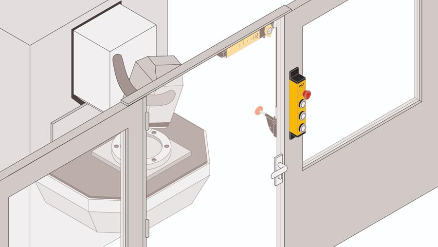 Toegang op maat met modulair heksysteem van Pilz