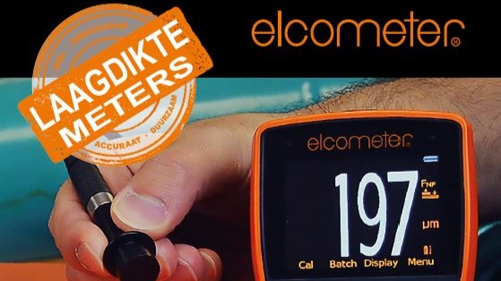De Elcometer 456 droge coating laagdiktemeter