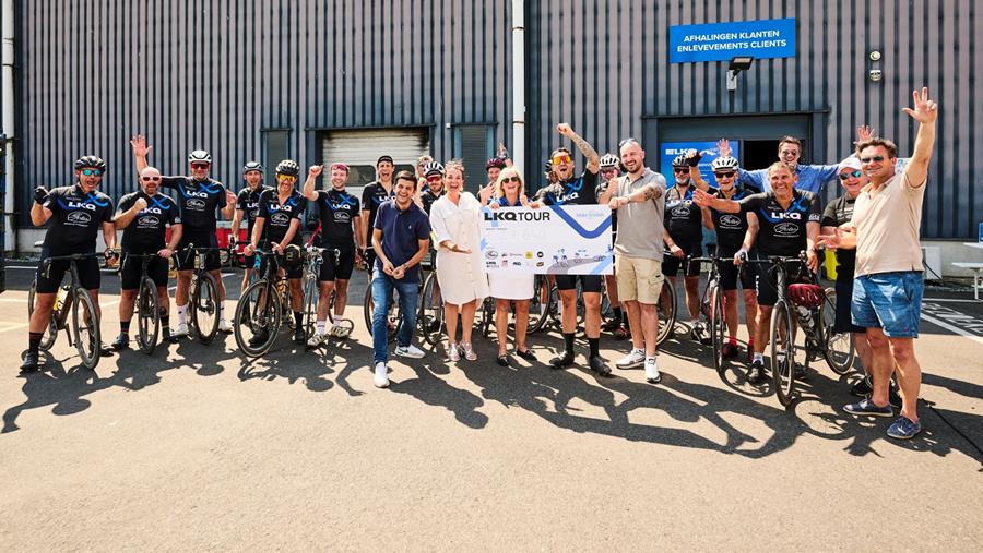 Derde editie LKQTour brengt 27.640 euro op voor Make-A-Wish