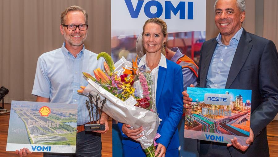 Shell wint VOMI Safety Experience Award