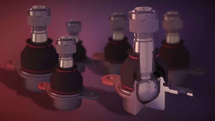 Avec la graisse lubrifiante longue durée de vie les joints à rotule Sidem sont les plus durables