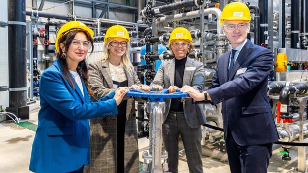 Officiële opening deminwaterfabriek Vynova