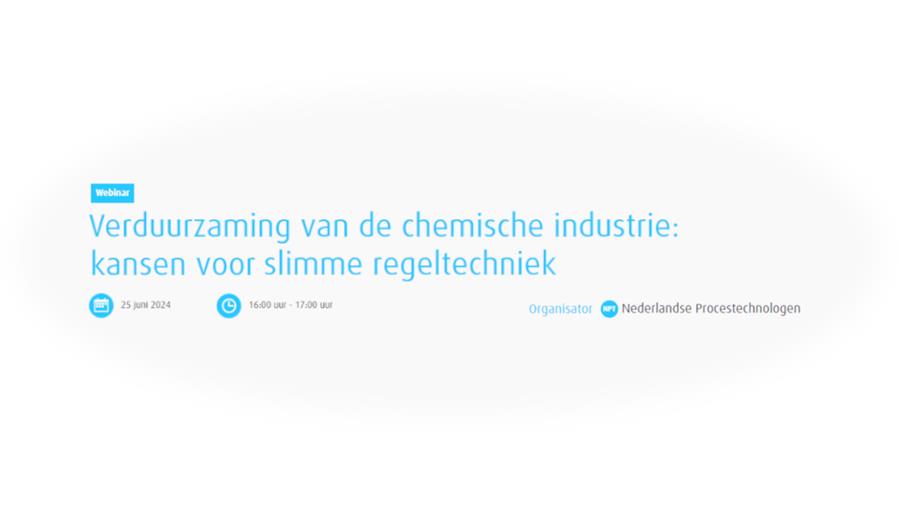 NPT Webinar 'Verduurzaming van de chemische industrie'