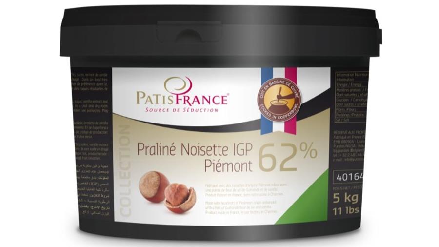 Découvrez PatisFrance Praliné Collection Noisette IGP Piémont 62% !