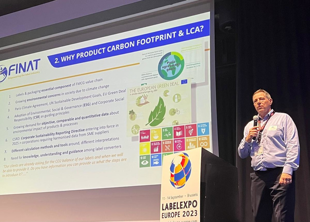 FINAT sensibiliseert labelsector rond ecologische footprint