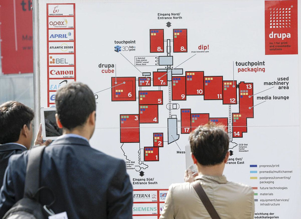 Drupa ingekort tot 9 dagen
