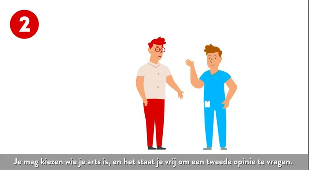 17 ziekenhuizen leggen patiëntenrechtenwet uit in animatievideo