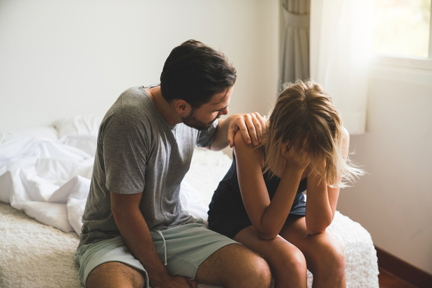 Een liefdesbreuk leidt nauwelijks tot een gewichtstoename