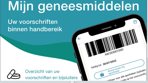 Promotiemateriaal papierloos voorschrijven