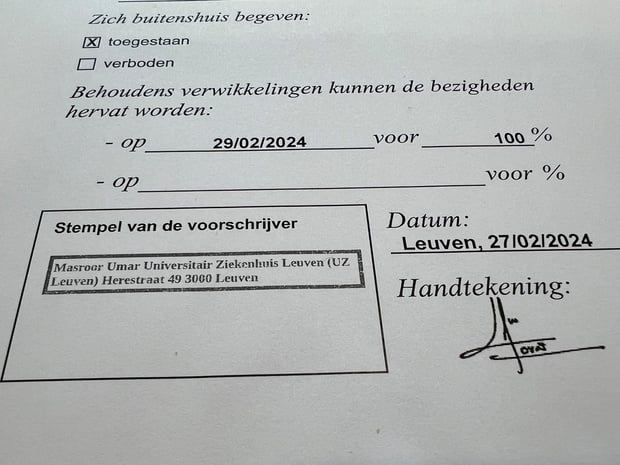Valse ziektebriefjes online te koop