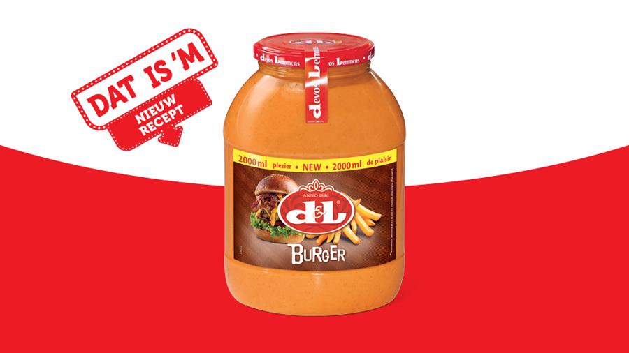 Burger, de saus waar iedereen naar snackt