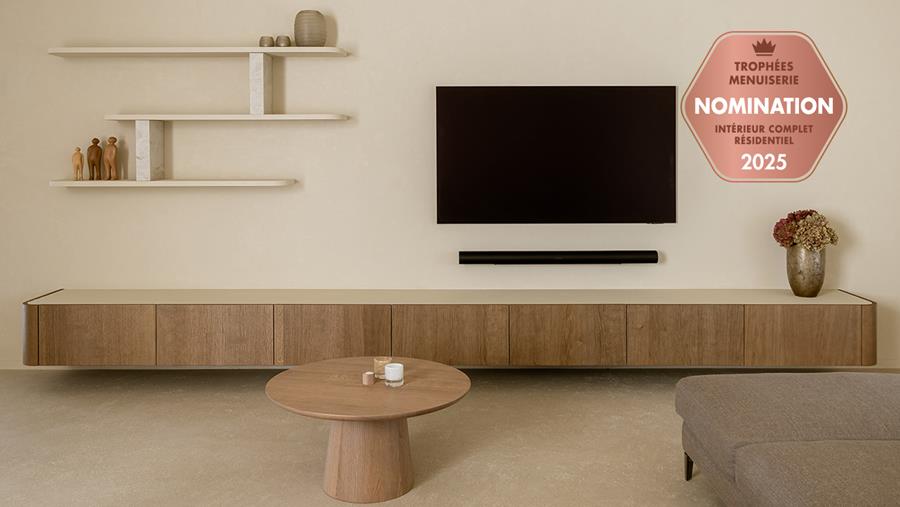 Un aménagement intérieur sur mesure qui respire l'élégance